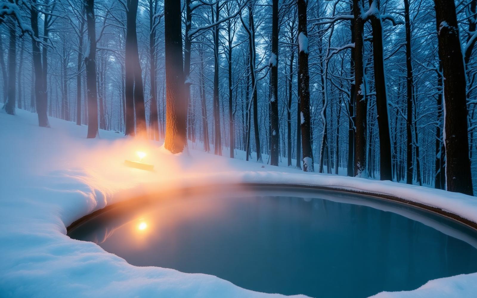 Cinematic editorial photograph from Hokkaido